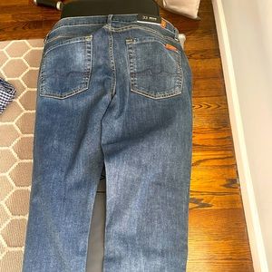 MENS Never worn!!  7 jeans size 33. Slimmy  Slim straight leg
